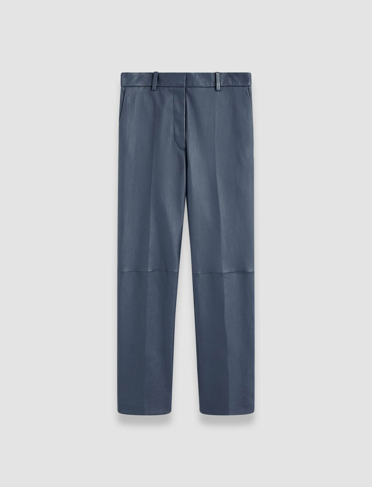 JOSEPH Fashion Women Coleman Leather Stretch Trousers Harbour