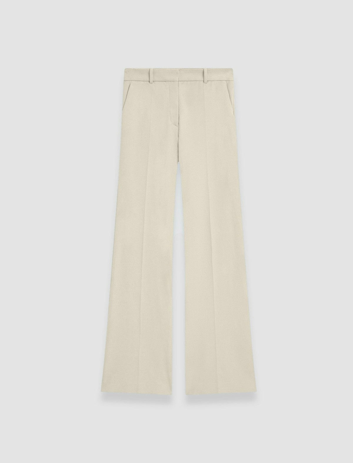JOSEPH Fashion Women Tafira Leather Stretch Trousers Quail