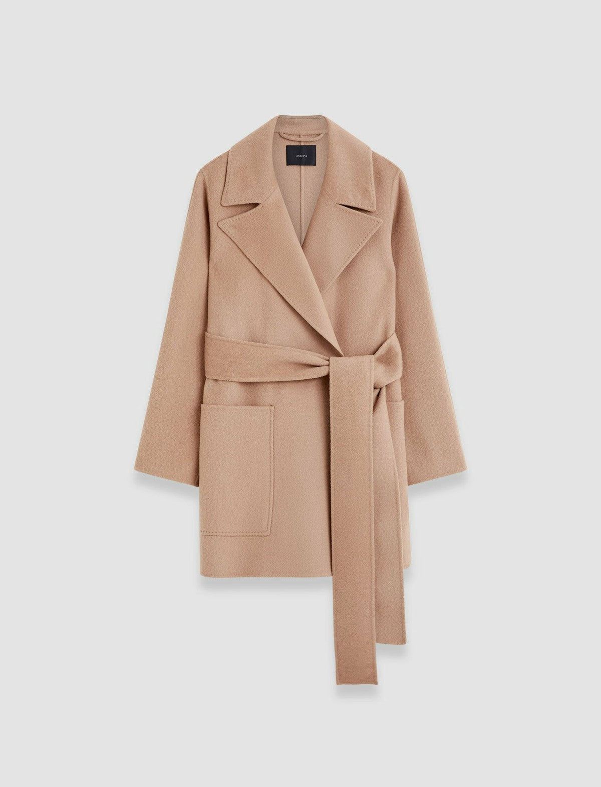 JOSEPH Fashion Women Clemence Double Face Cashmere Coat Blusher