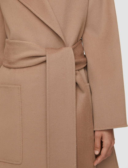 JOSEPH Fashion Women Clemence Double Face Cashmere Coat Blusher