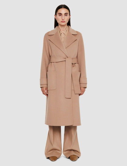 JOSEPH Fashion Women Arline Double Face Cashmere Coat Blusher