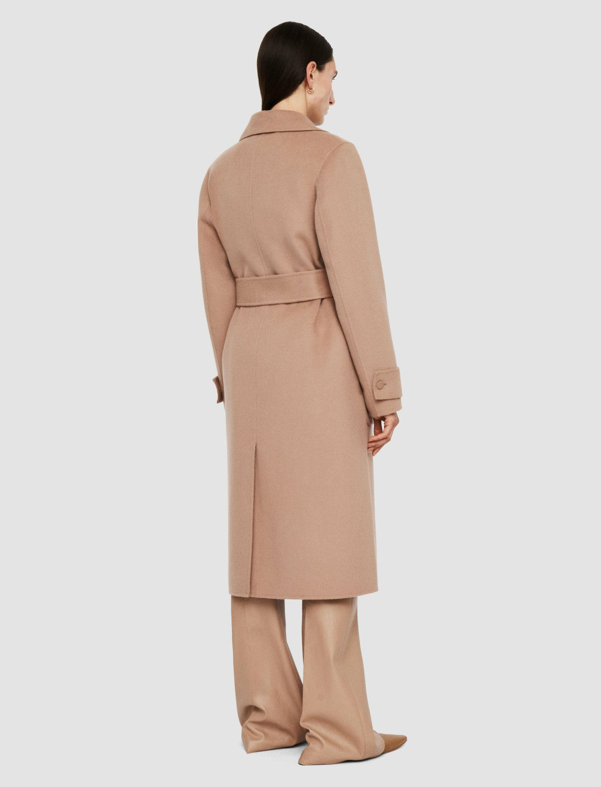 JOSEPH Fashion Women Arline Double Face Cashmere Coat Blusher
