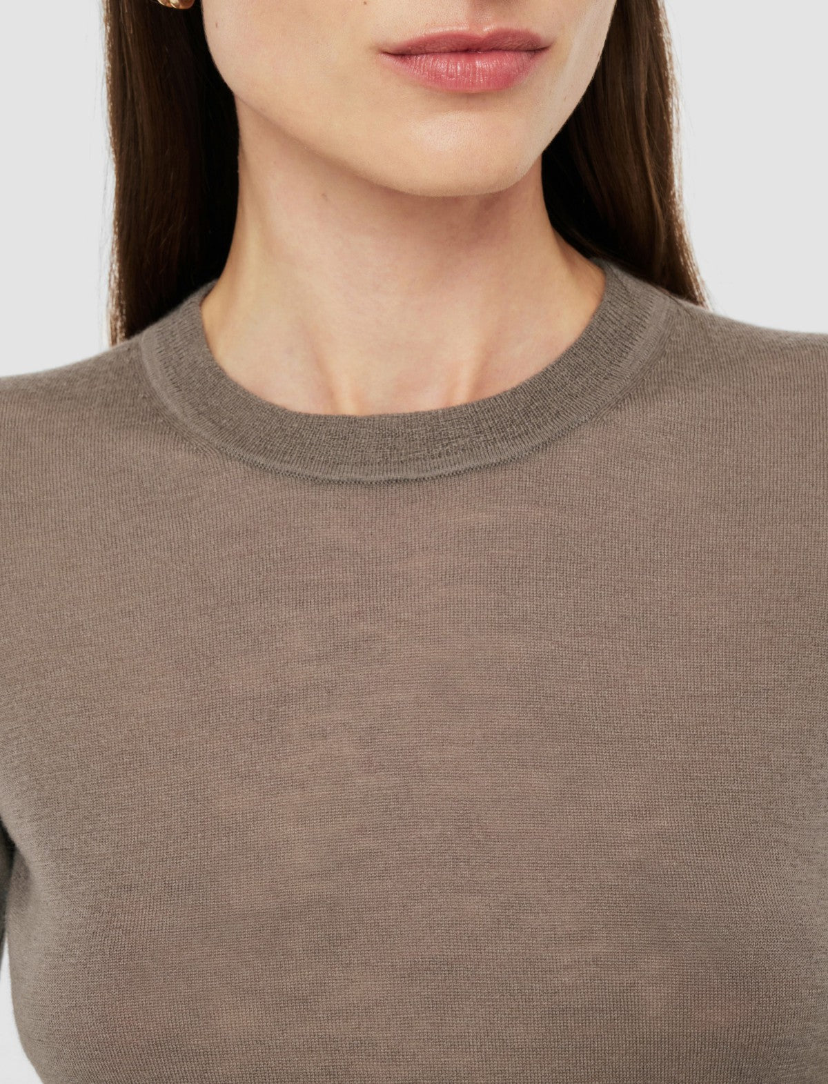 JOSEPH Fashion Women Cashair Top Escargot