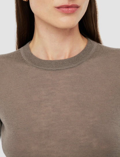 JOSEPH Fashion Women Cashair Top Escargot