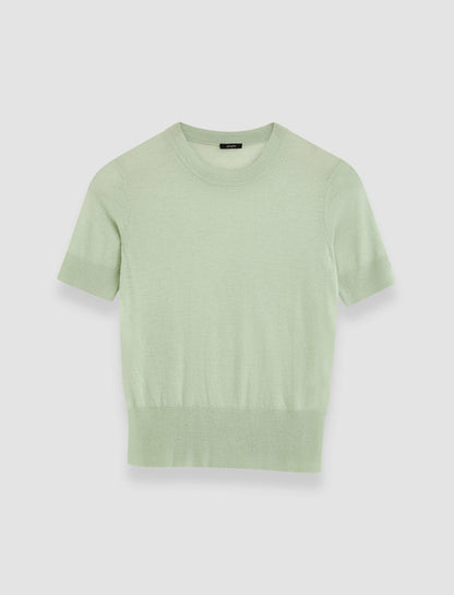 JOSEPH Fashion Women Cashair Top Matcha