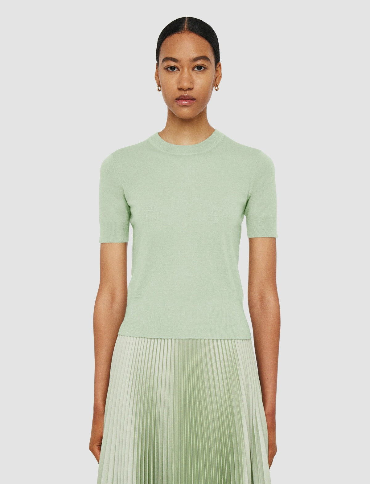 JOSEPH Fashion Women Cashair Top Matcha