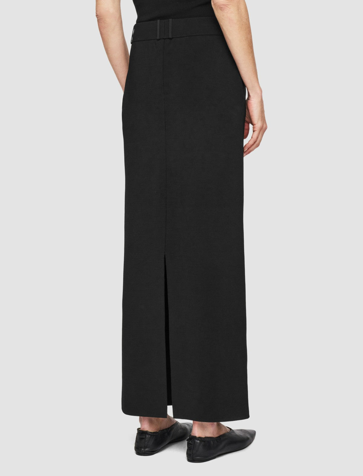 JOSEPH Fashion Women Milano Knit Stretch Skirt Black