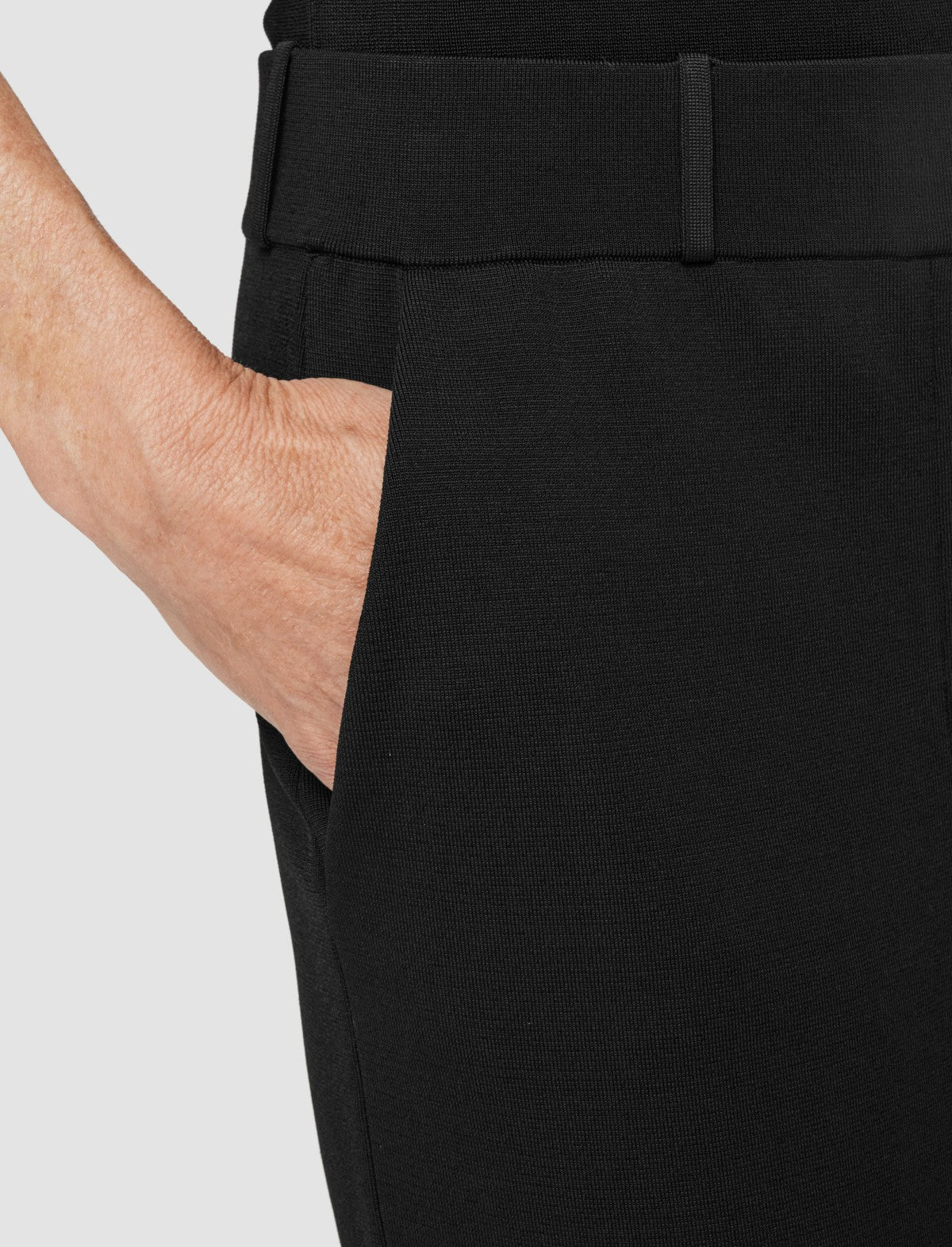 JOSEPH Fashion Women Milano Knit Stretch Skirt Black