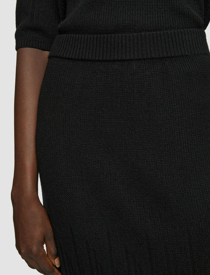 JOSEPH Fashion Women Gradient Stitch Skirt Black