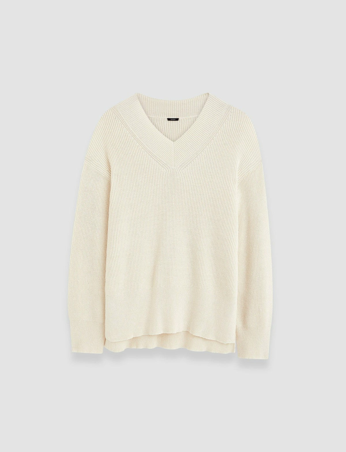 JOSEPH Fashion Women Linen Blend Knit Jumper Ivory