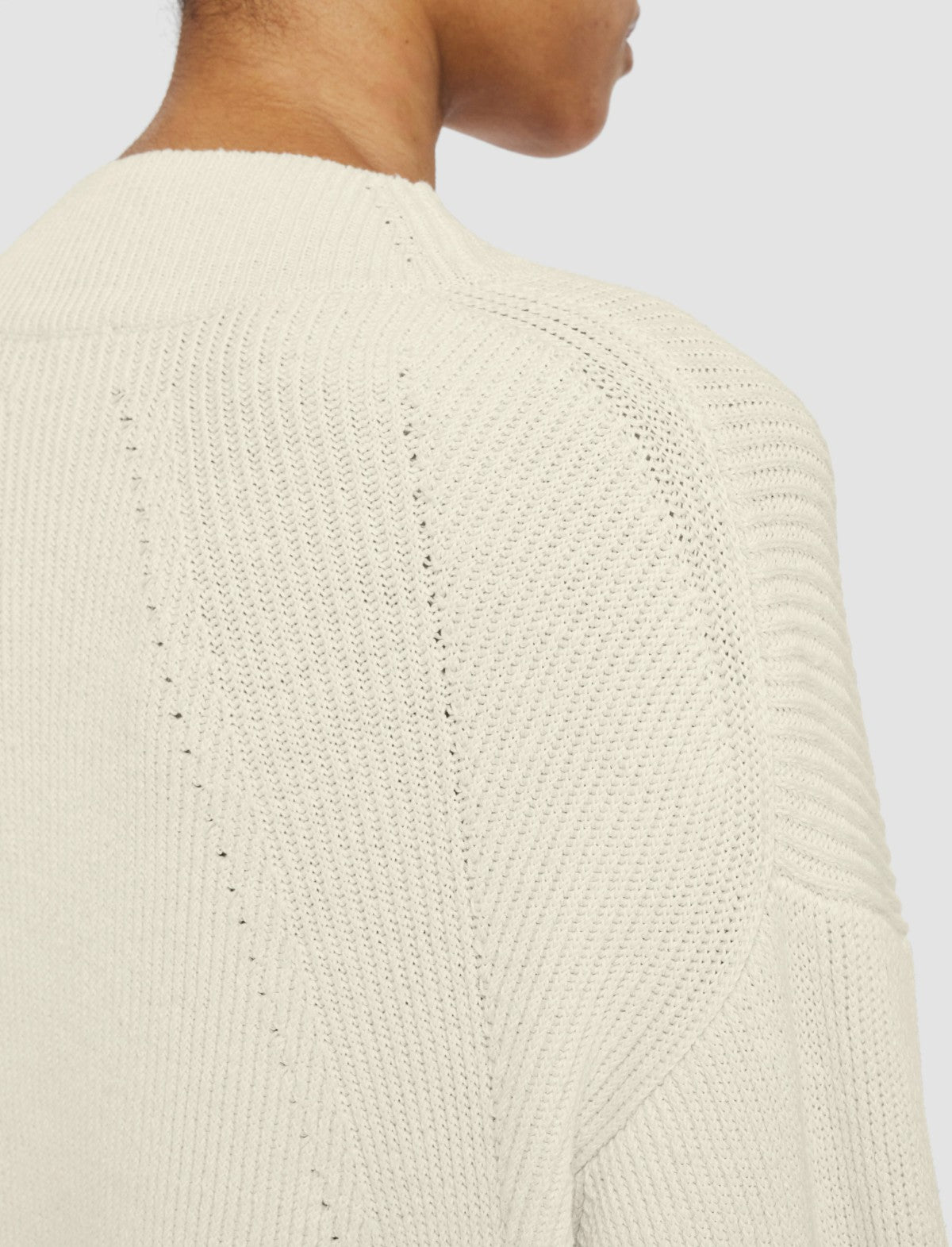 JOSEPH Fashion Women Linen Blend Knit Jumper Ivory