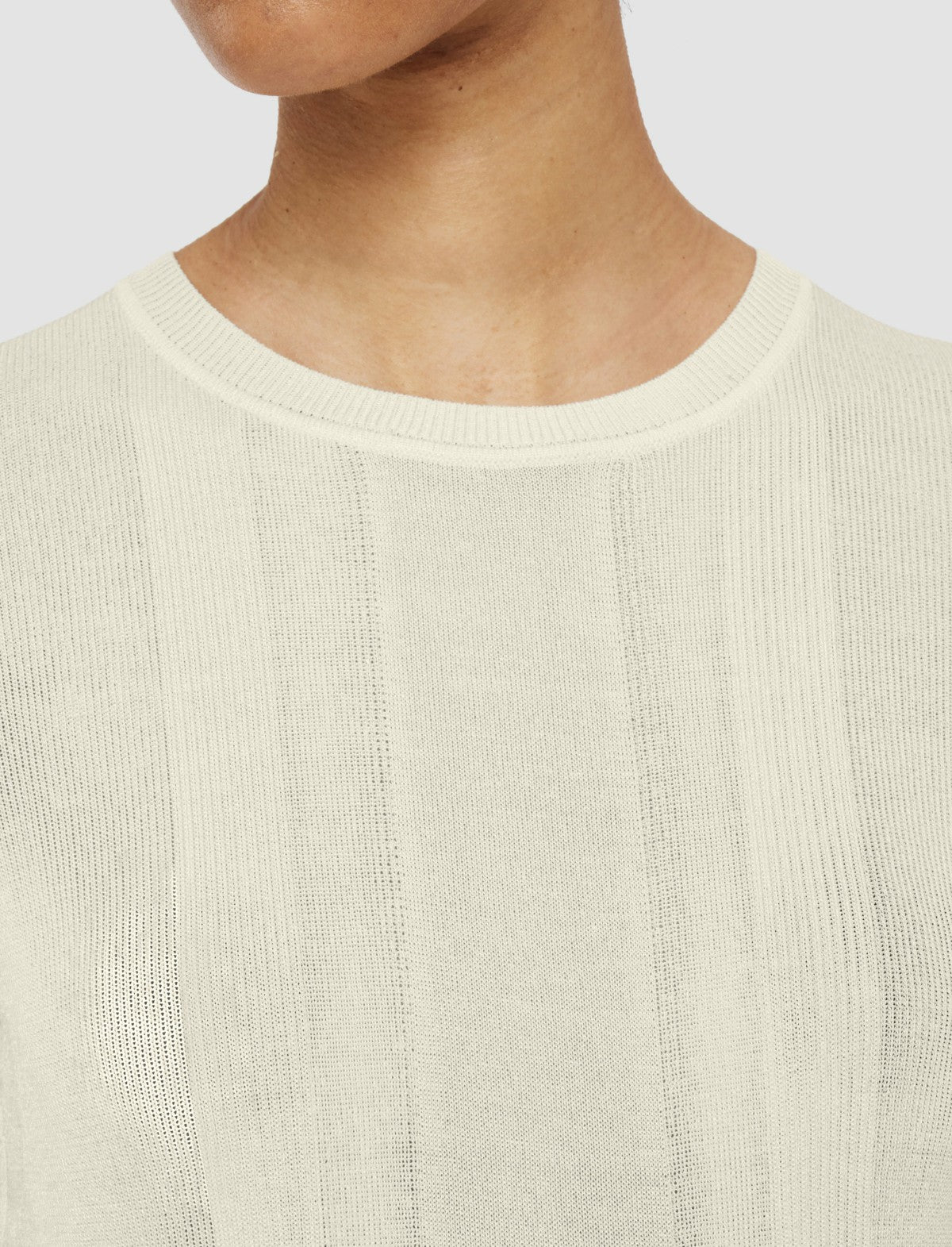 JOSEPH Fashion Women Crisp Rayon Top Ivory