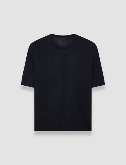 JOSEPH Fashion Women Crisp Rayon Top Navy
