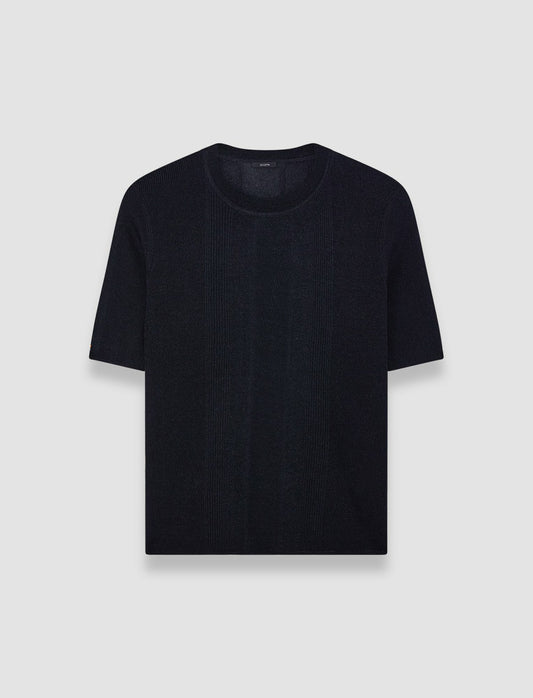 JOSEPH Fashion Women Crisp Rayon Top Navy