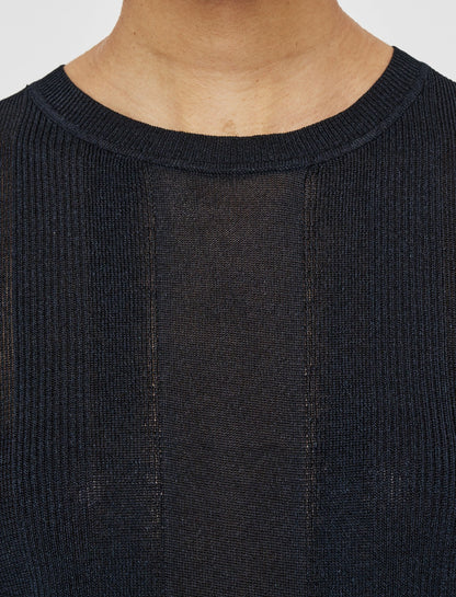 JOSEPH Fashion Women Crisp Rayon Top Navy