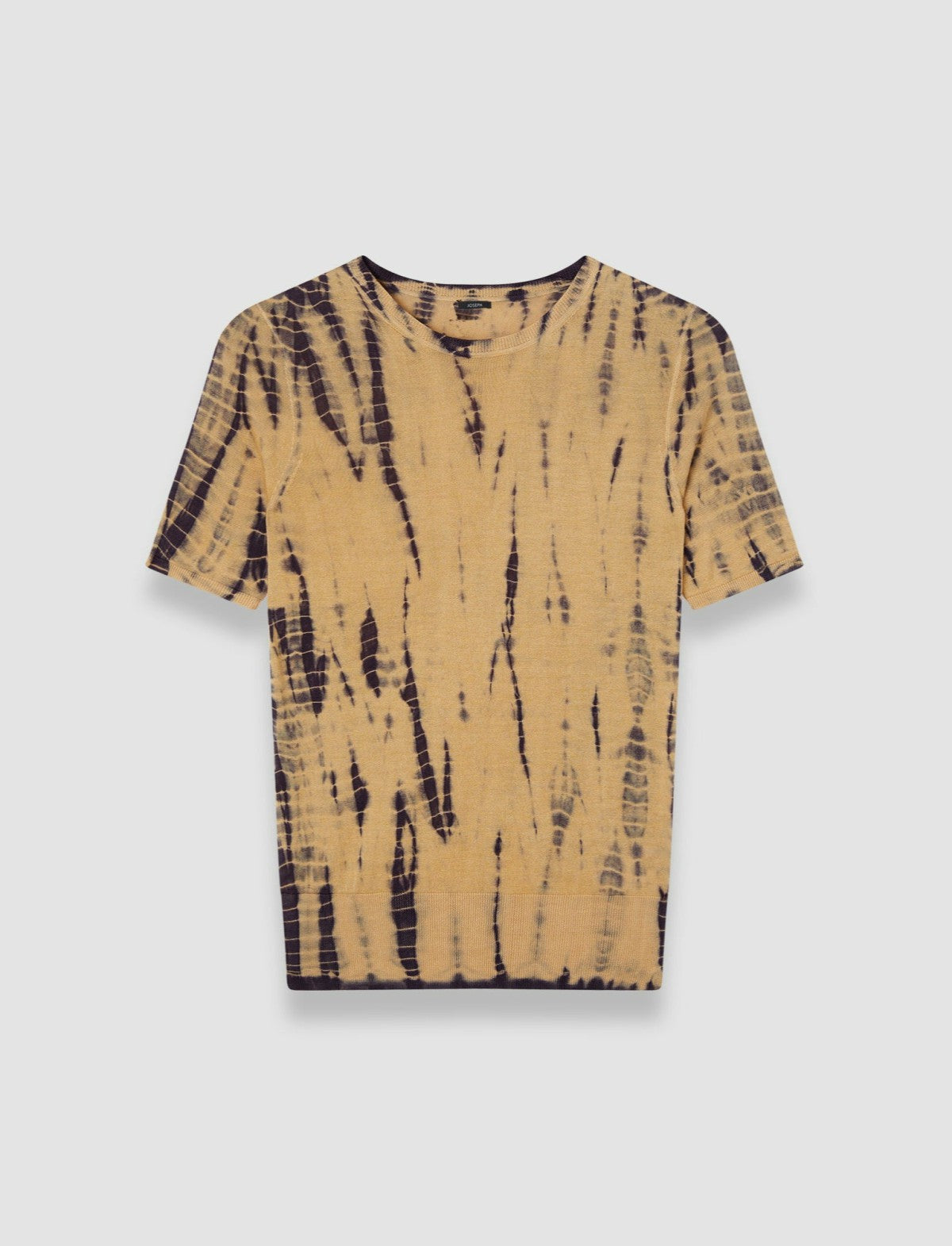 JOSEPH Fashion Women Tie Dye Knitted Top Desert Sand/Navy
