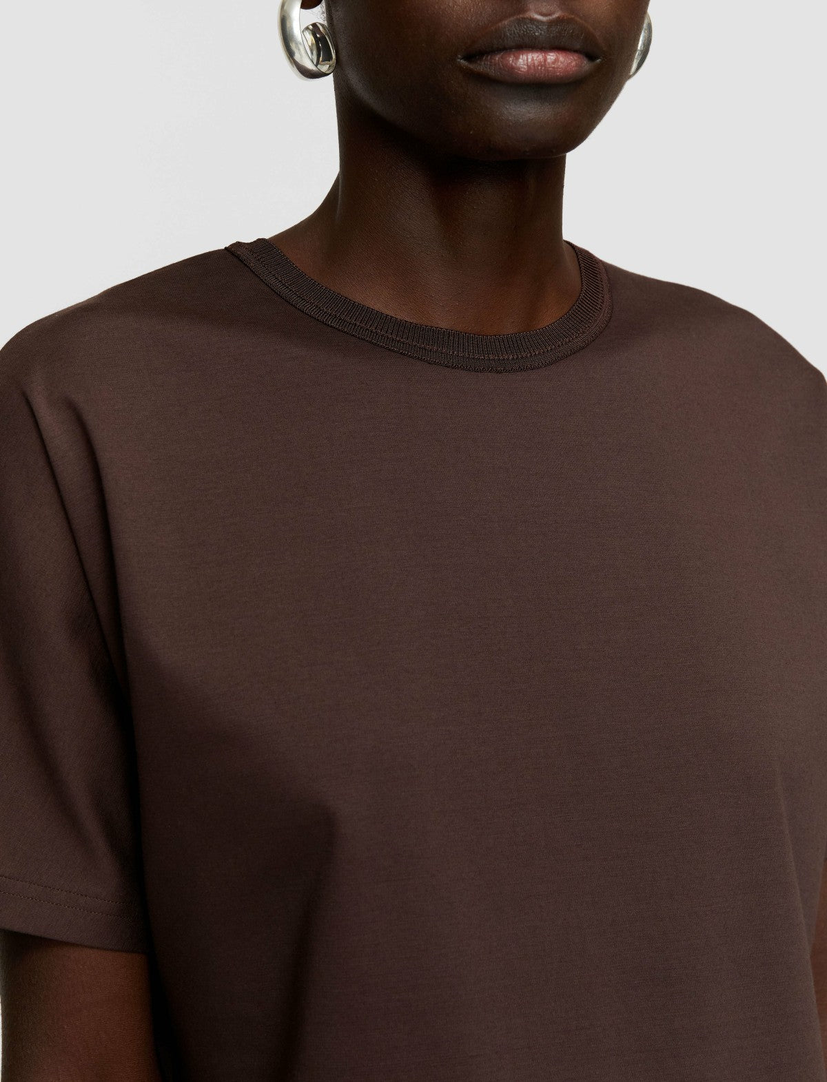 JOSEPH Fashion Women Comfort Cotton T-shirt Ebony
