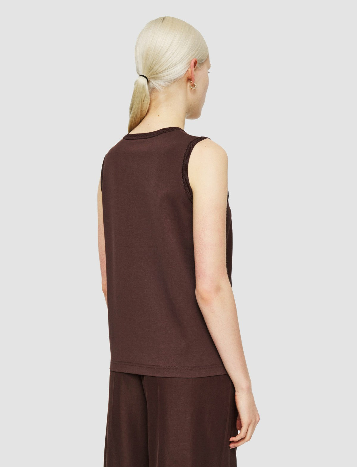 JOSEPH Fashion Women Comfort Cotton Tank Top Ebony