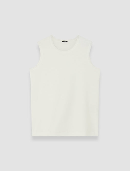 JOSEPH Fashion Women Comfort Cotton Tank Top Ivory