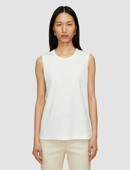 JOSEPH Fashion Women Comfort Cotton Tank Top Ivory