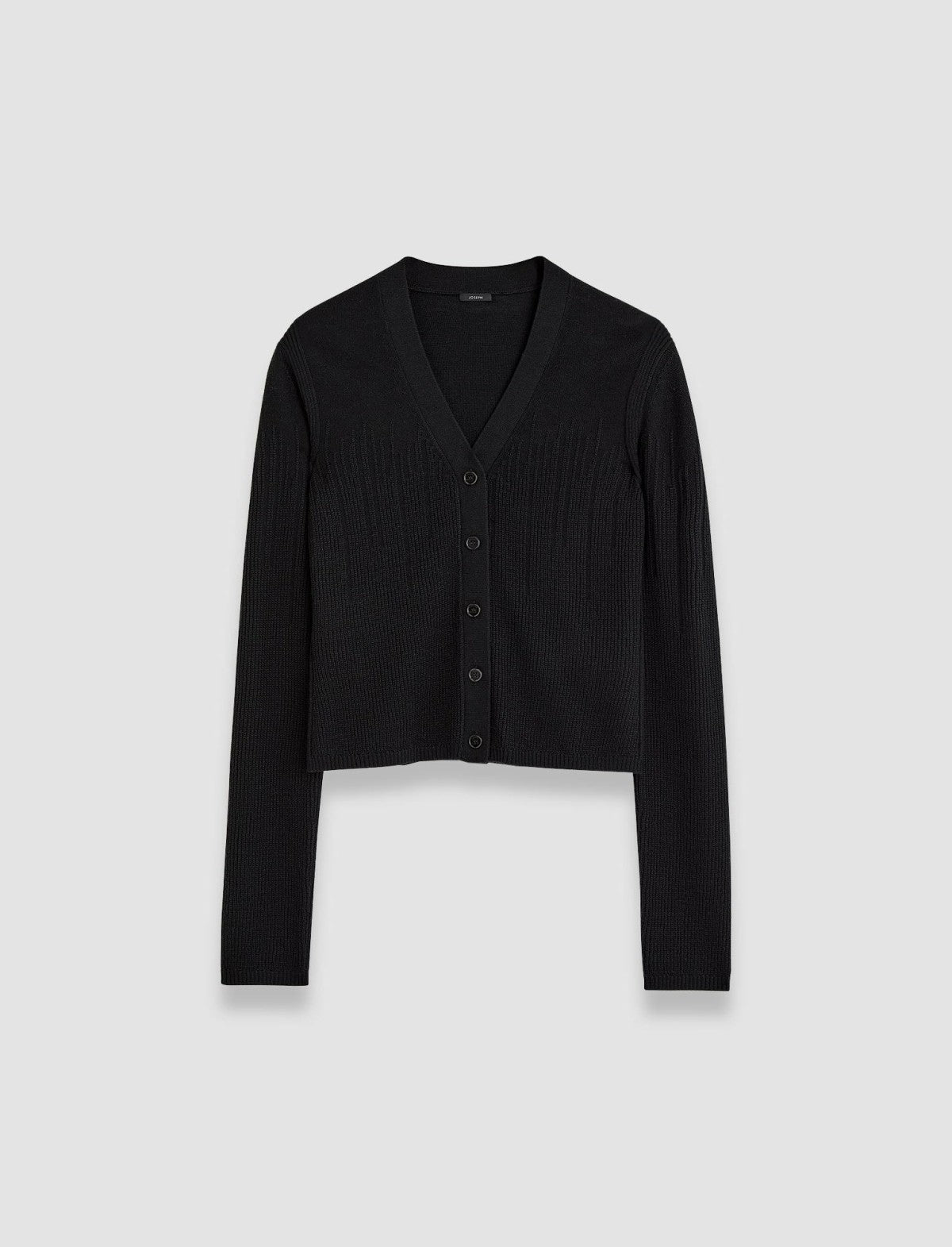 JOSEPH Fashion Women Gradient Stitch Cardigan Black