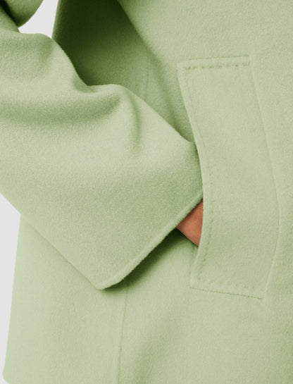 JOSEPH Fashion Women Gilkes Light Double Face Jacket Matcha