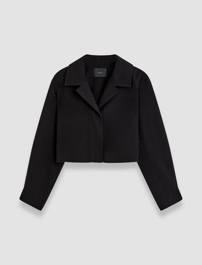 JOSEPH Fashion Women Collin Light Double Face Jacket Black