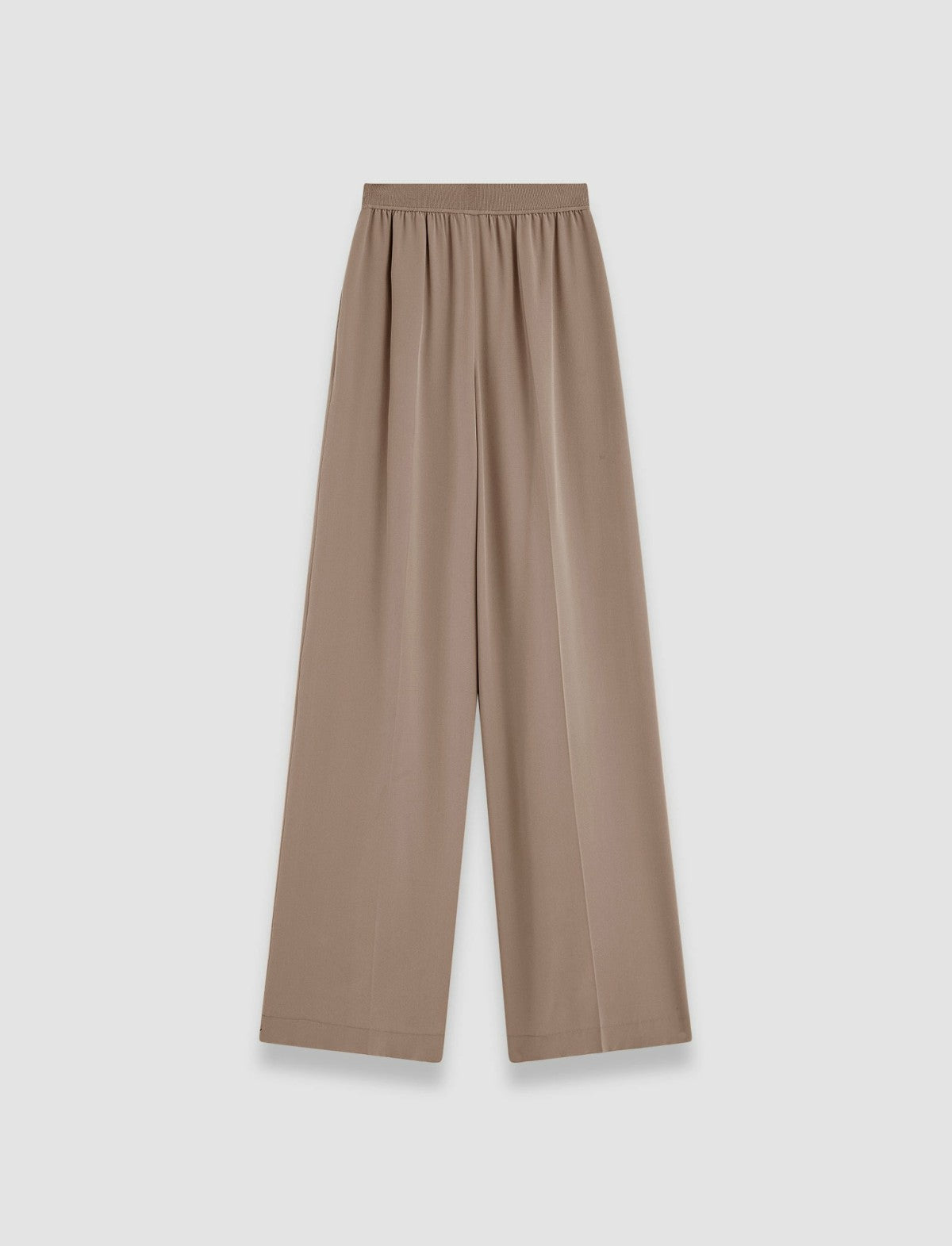 JOSEPH Fashion Women Hulin Crepe de Soie Silk Trousers Escargot