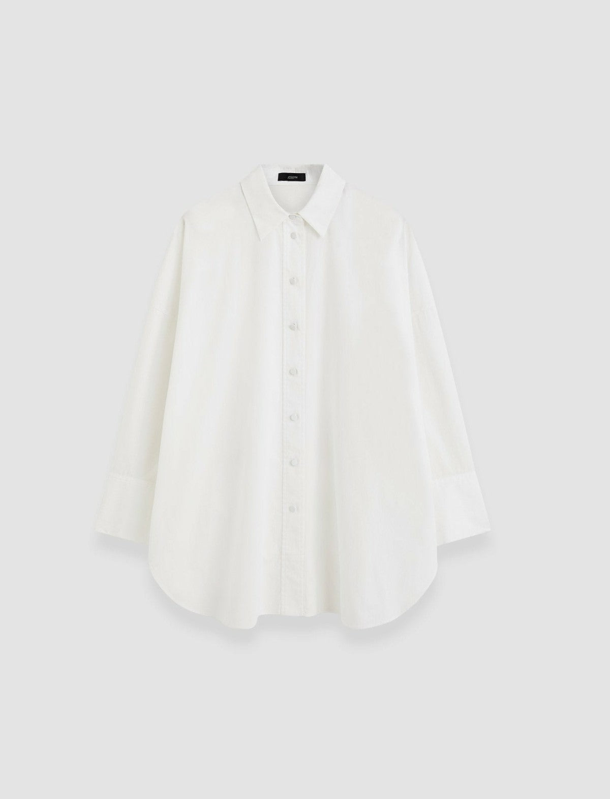 JOSEPH Fashion Women Comete Poplin Cotton Shirt White