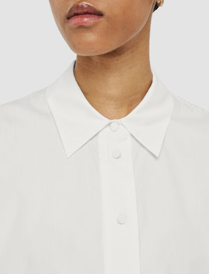 JOSEPH Fashion Women Comete Poplin Cotton Shirt White