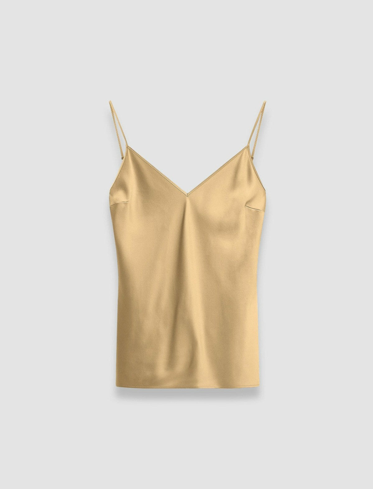 JOSEPH Fashion Women Clea Silk Satin Camisole Desert Sand