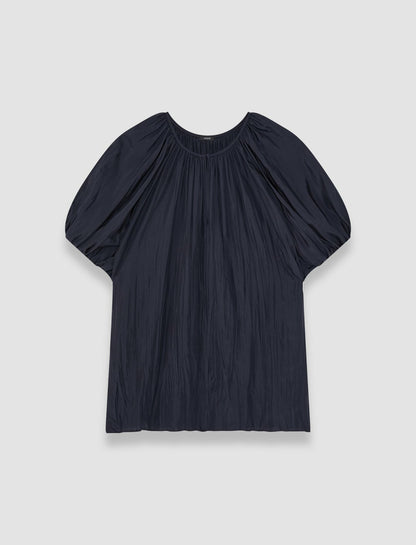 JOSEPH Fashion Women Briela Habotai Silk Blouse Navy