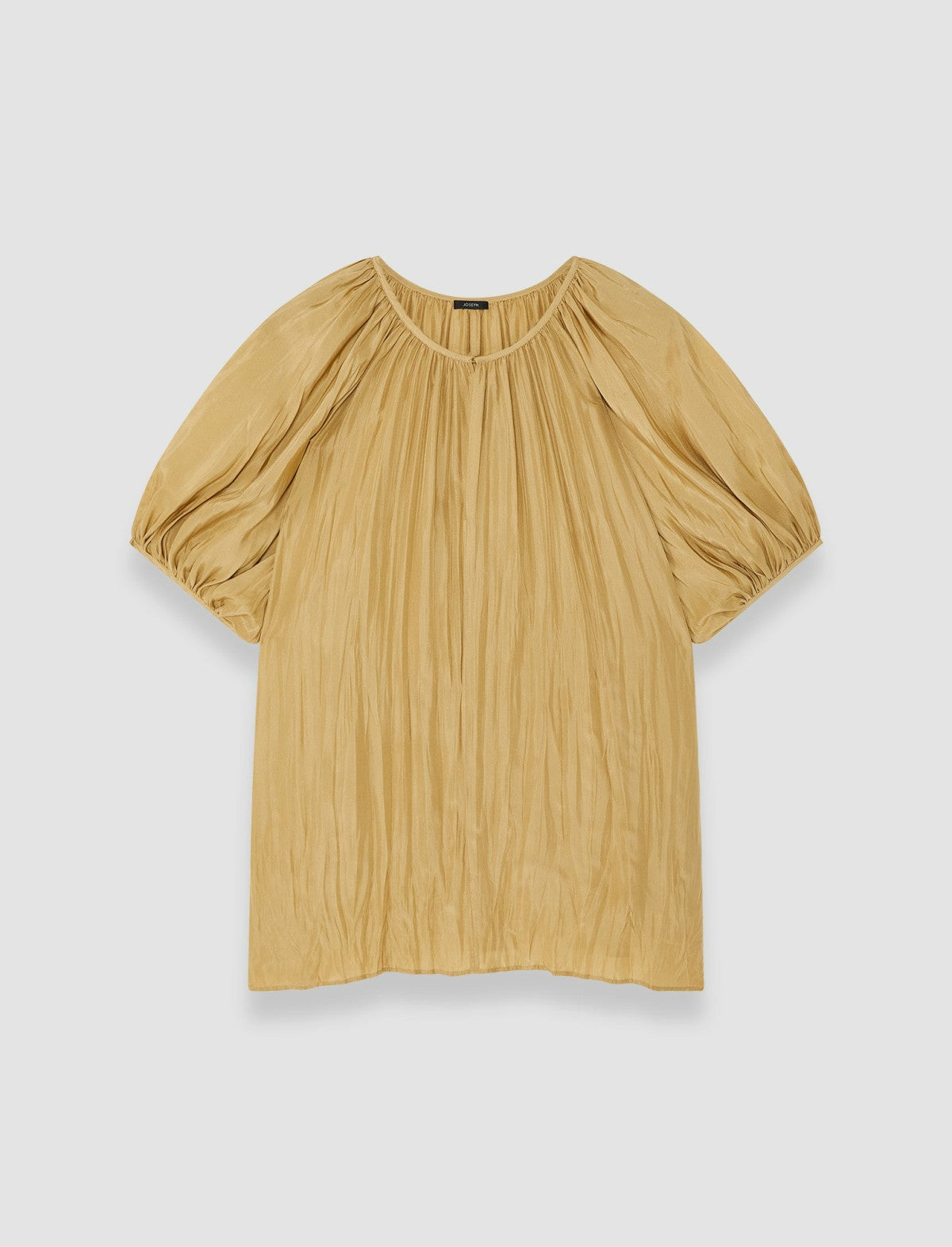 JOSEPH Fashion Women Briela Habotai Silk Blouse Desert Sand