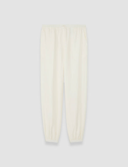 JOSEPH Fashion Women Taio Soft Cotton Silk Trousers Ivory