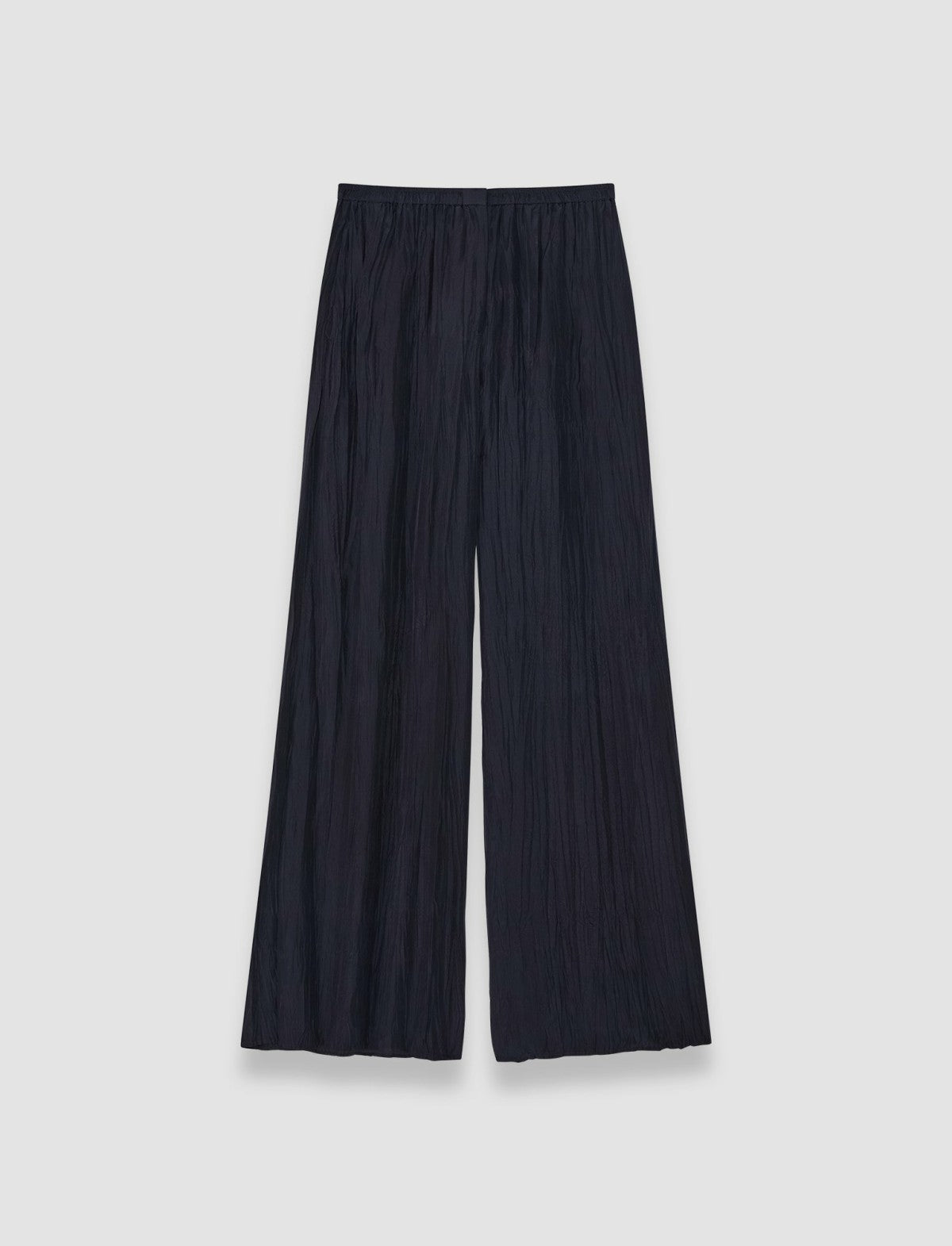 JOSEPH Fashion Women Thoresby Habotai Silk Trousers Navy