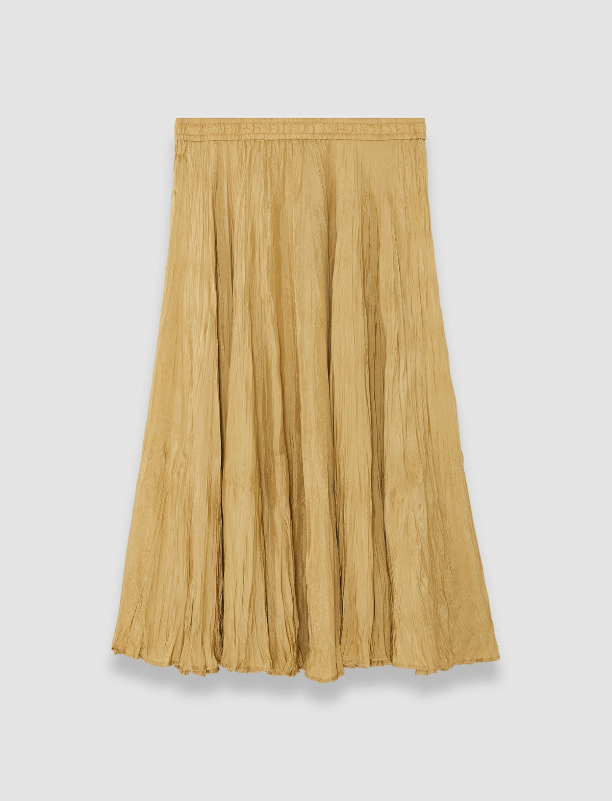 JOSEPH Fashion Women Sully Habotai Silk Skirt Desert Sand