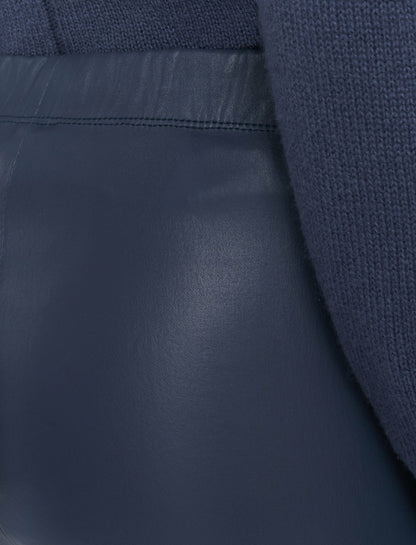 JOSEPH Fashion Women Leather Stretch Leggings Harbour