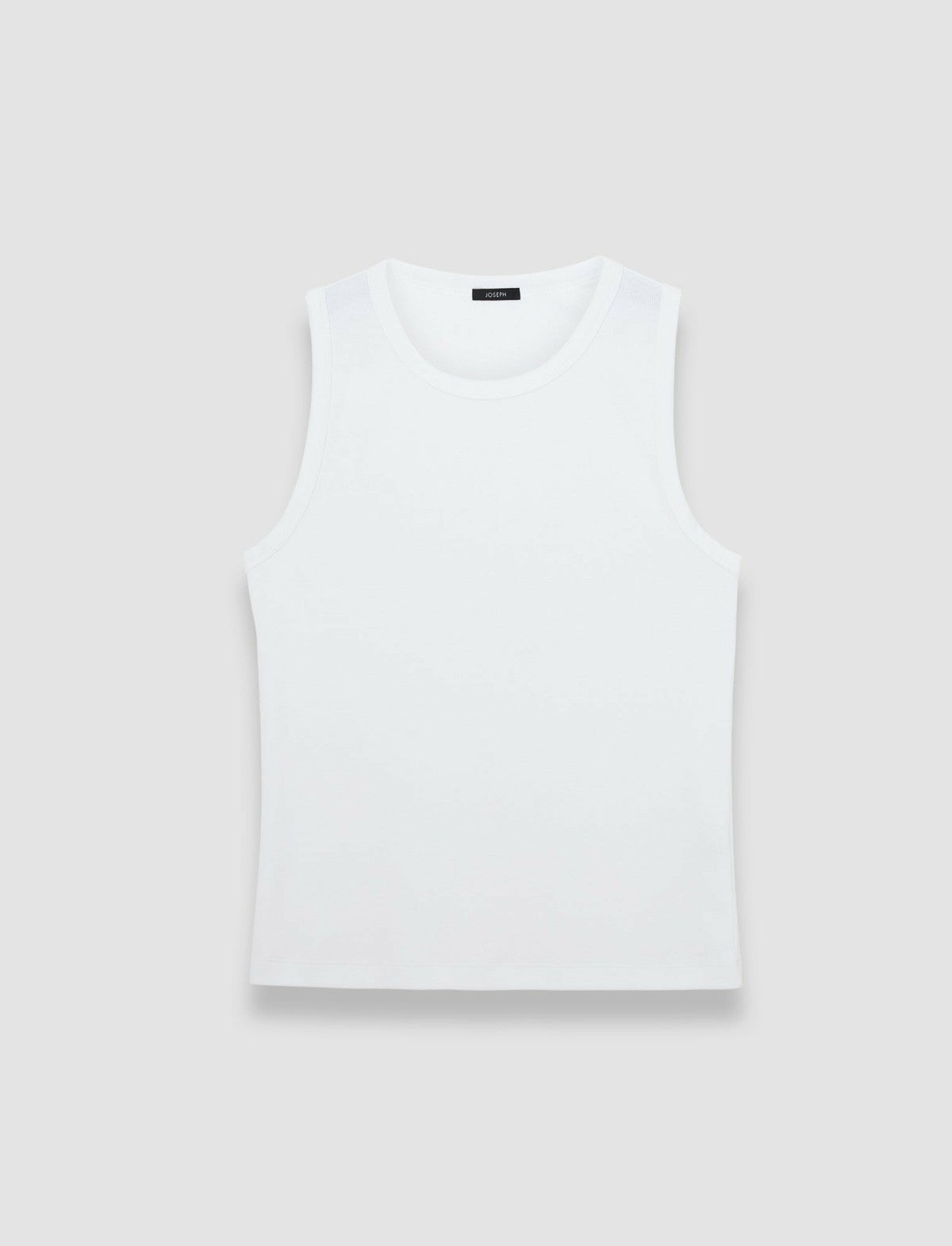 JOSEPH Fashion Women Jersey Rib Tank Top Off White