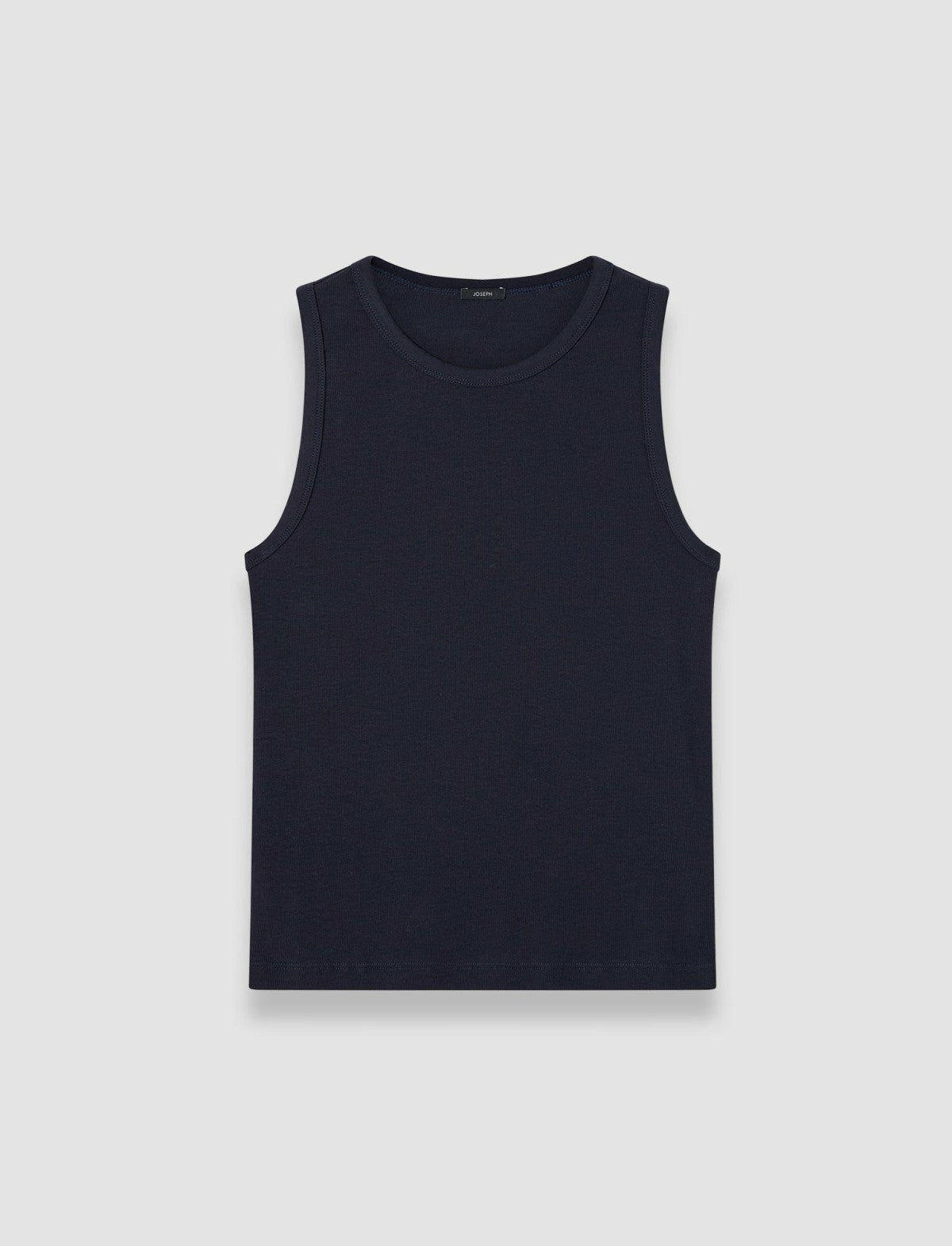 JOSEPH Fashion Women Jersey Rib Tank Top Navy