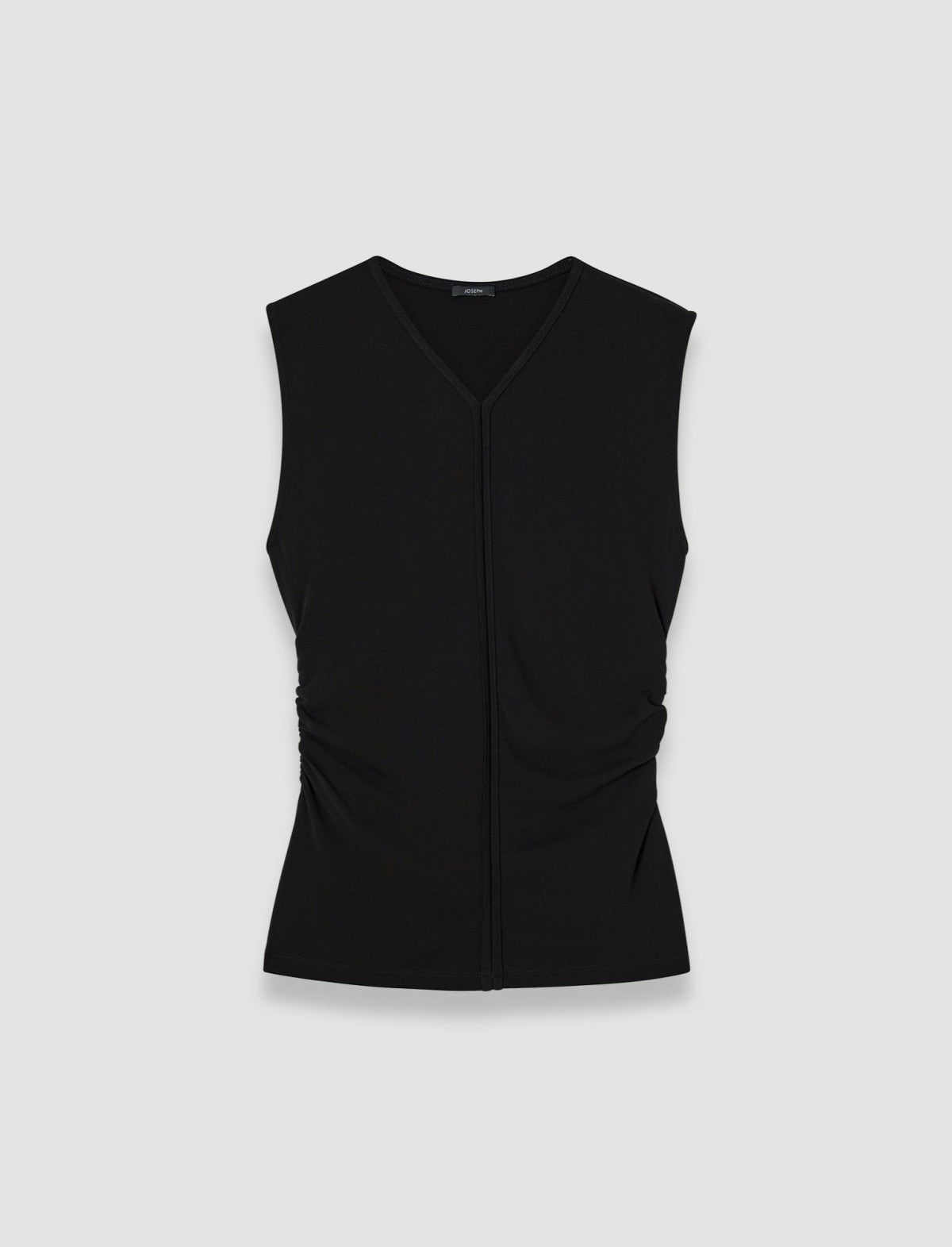 JOSEPH Fashion Women Pajol Crepe Jersey Top Black