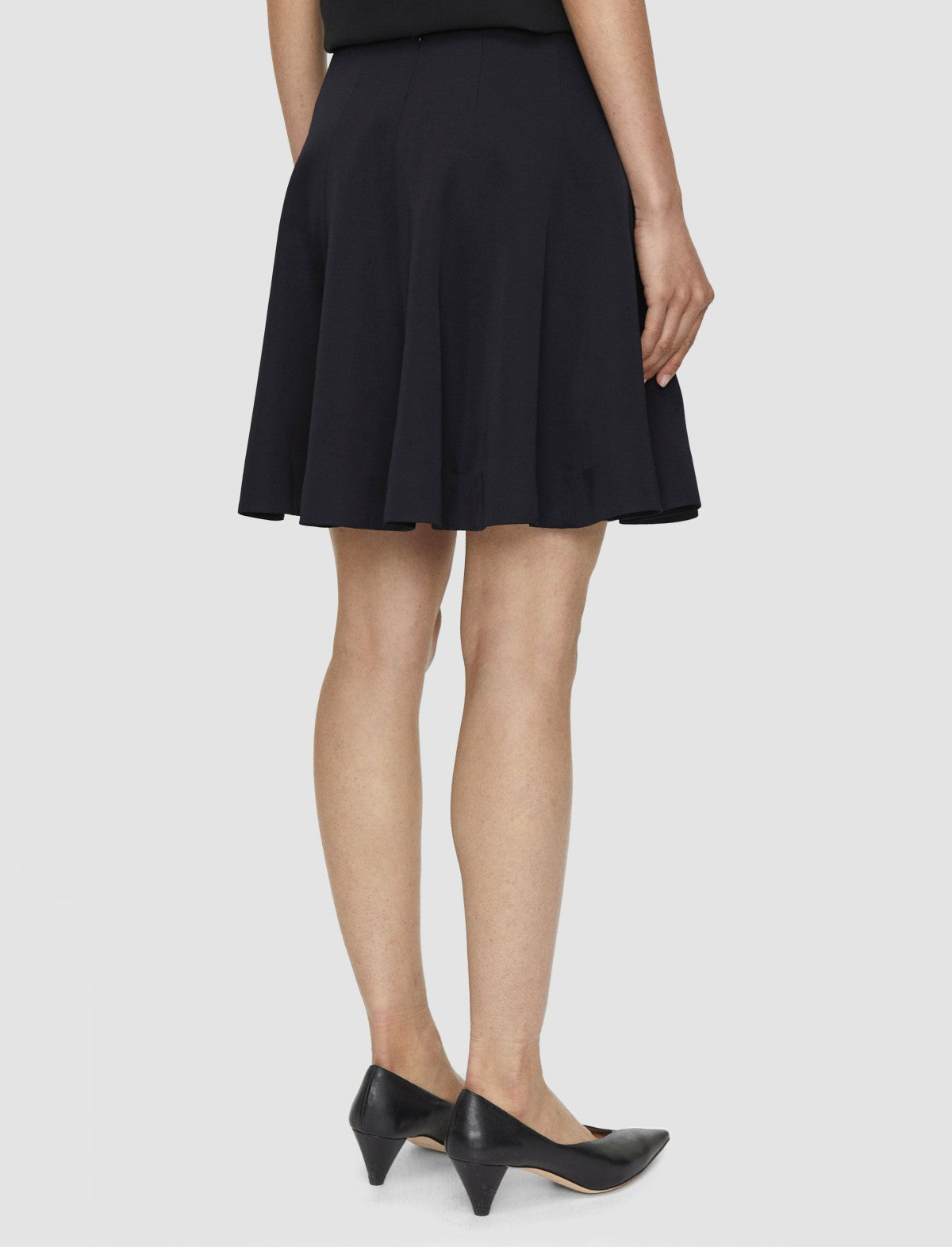 JOSEPH Fashion Women Becca Viscose Crepe Mini Skirt Navy