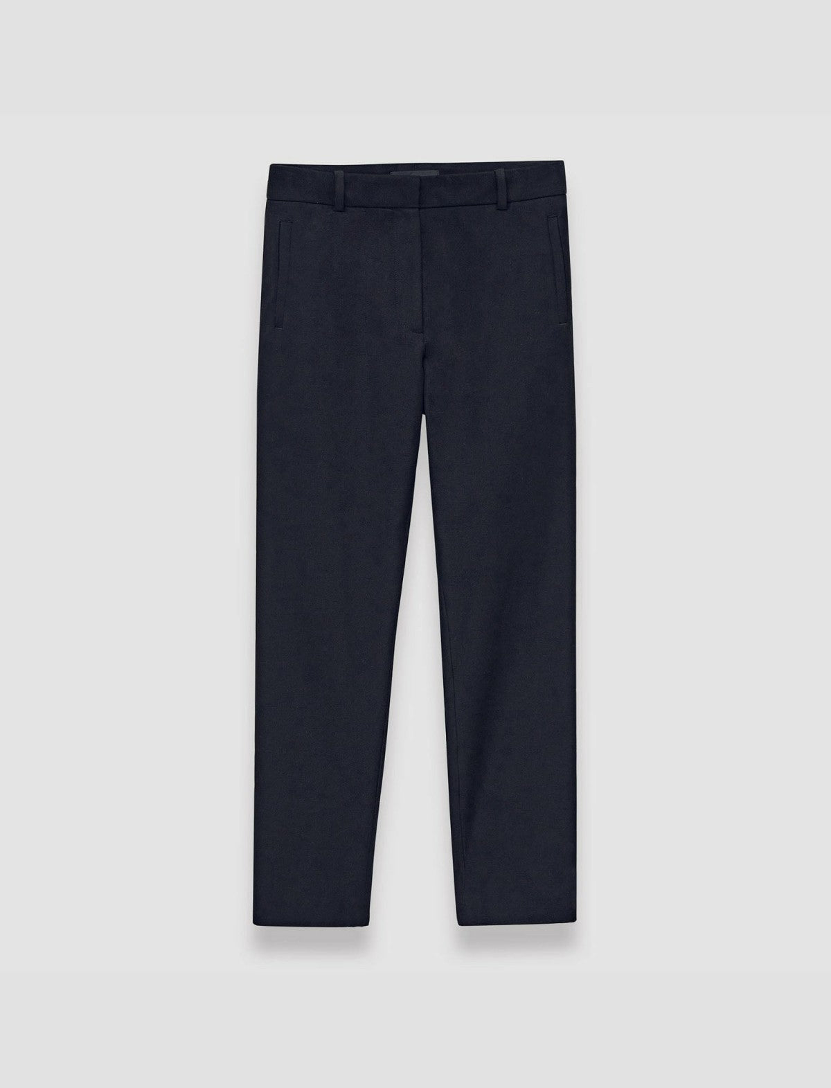 JOSEPH Fashion Women New Eliston Gabardine Stretch Trousers Navy