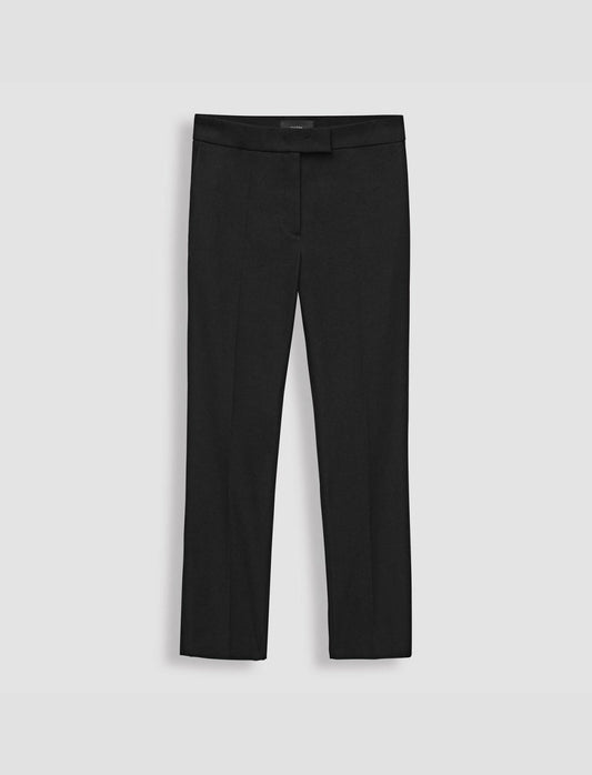 JOSEPH Fashion Women Gabardine Stretch Queen Trousers Black