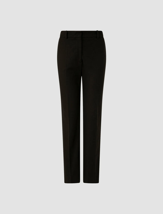 JOSEPH Fashion Women Coleman Gabardine Stretch Trousers Black