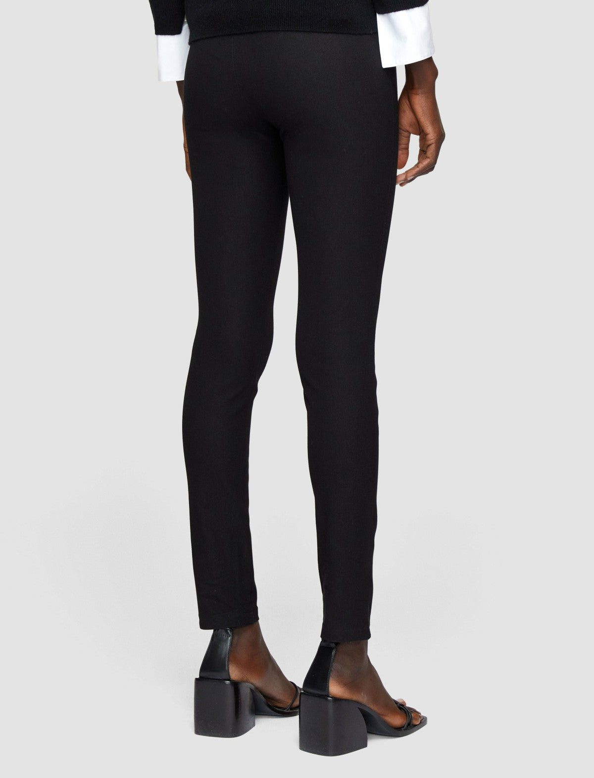 JOSEPH Fashion Women Gabardine Stretch Leggings Black