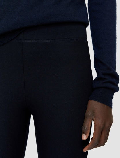 JOSEPH Fashion Women Gabardine Stretch Leggings Navy