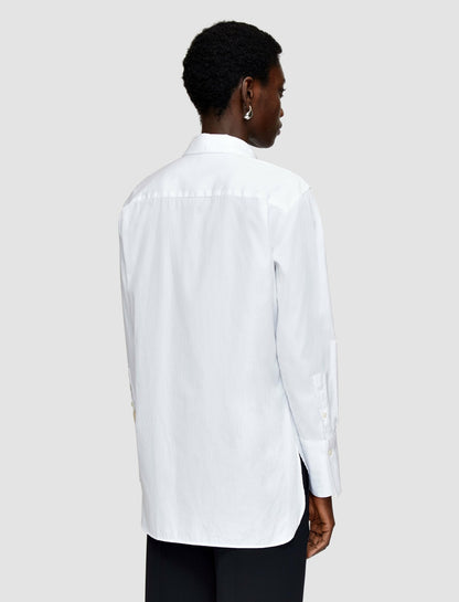 JOSEPH Fashion Women Light Poplin Joe Shirt White