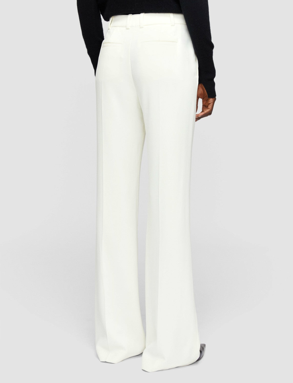 JOSEPH Fashion Women Comfort Cady Morissey Trousers Ivory