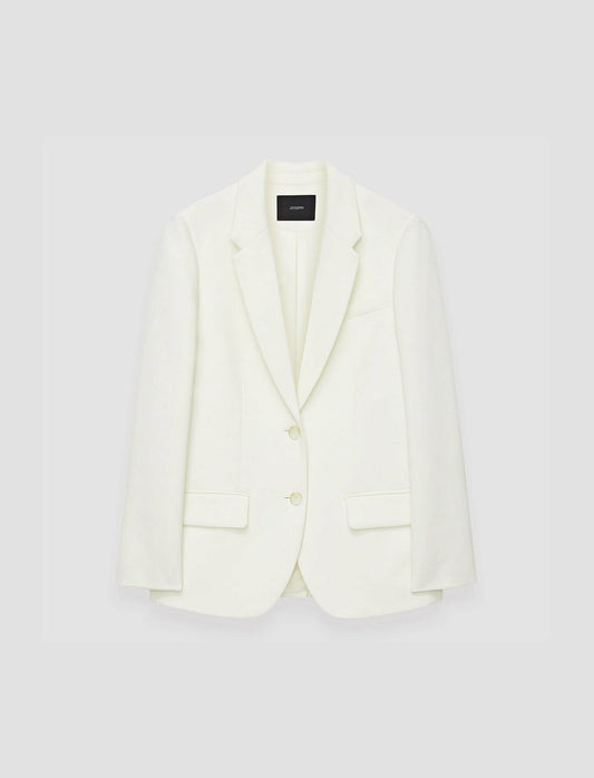 JOSEPH Fashion Women Comfort Cady Jackie Jacket Ivory