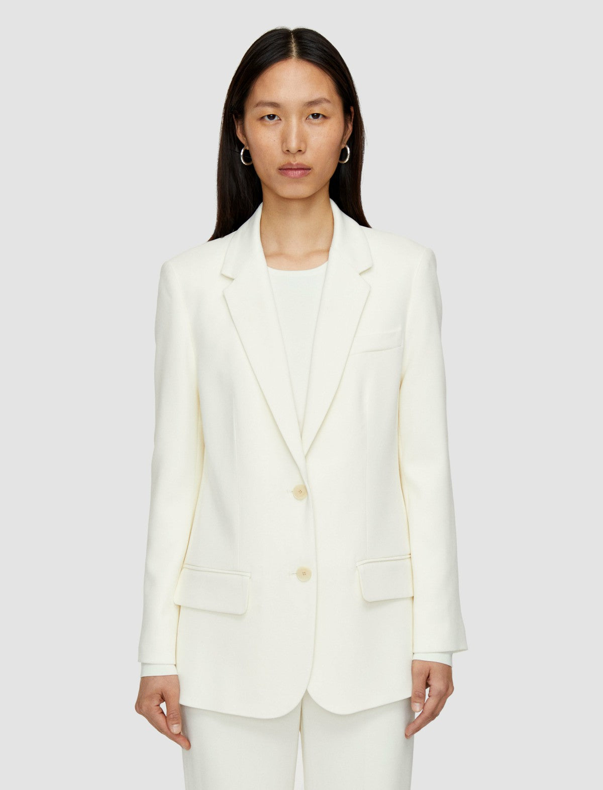 JOSEPH Fashion Women Comfort Cady Jackie Jacket Ivory